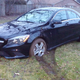 My brother got a rental Mercedes CLA stuck in my back yard.